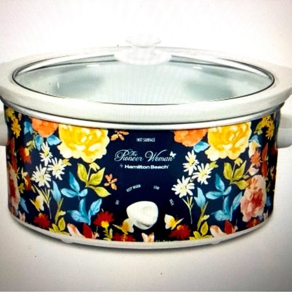 The Pioneer Woman Other - RARE NIB The Pioneer Woman Fiona Floral 5 qt. Slow Cooker Crock Pot